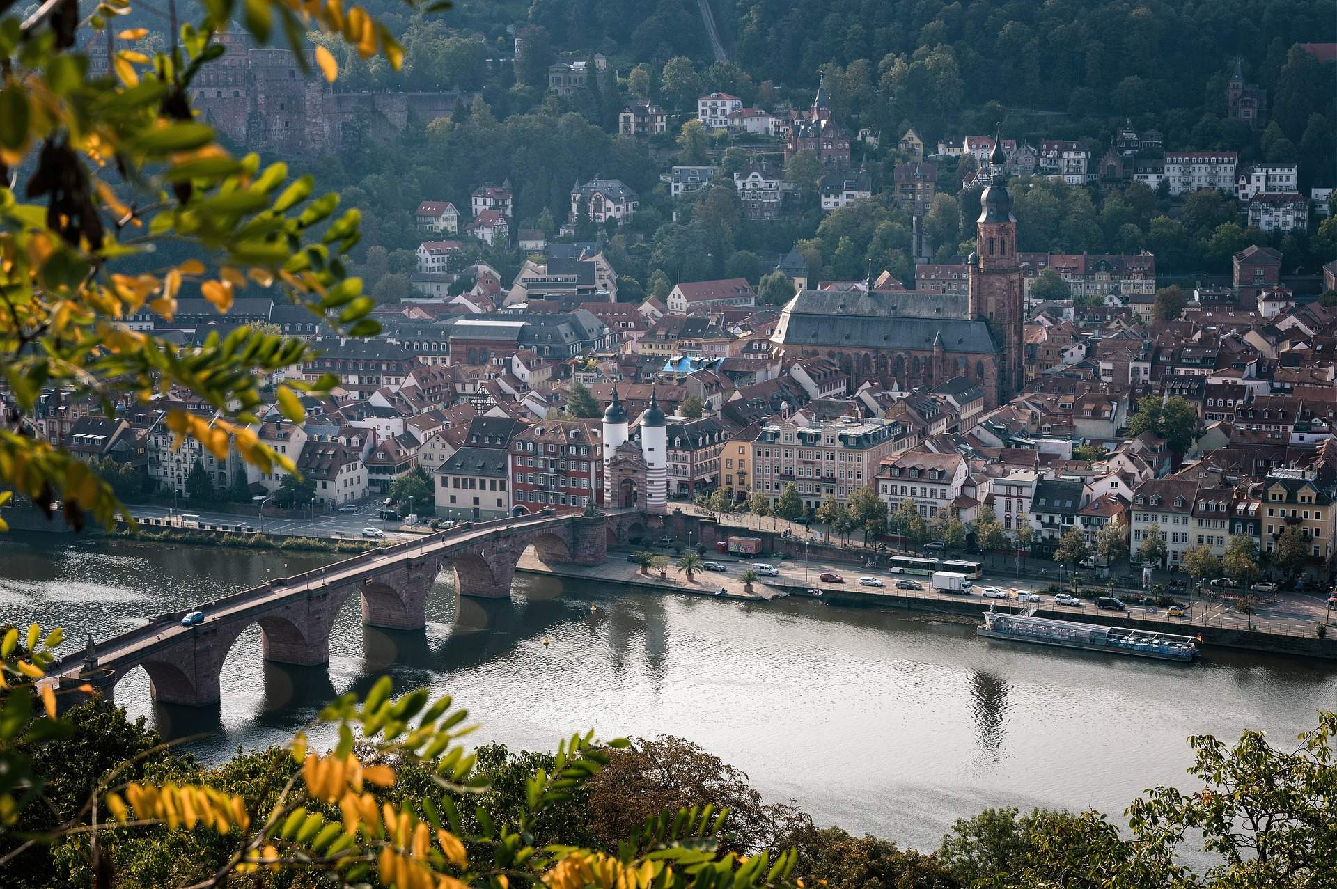 Busreis wandelvakantie Heidelberg ©Peter H from Pixabay