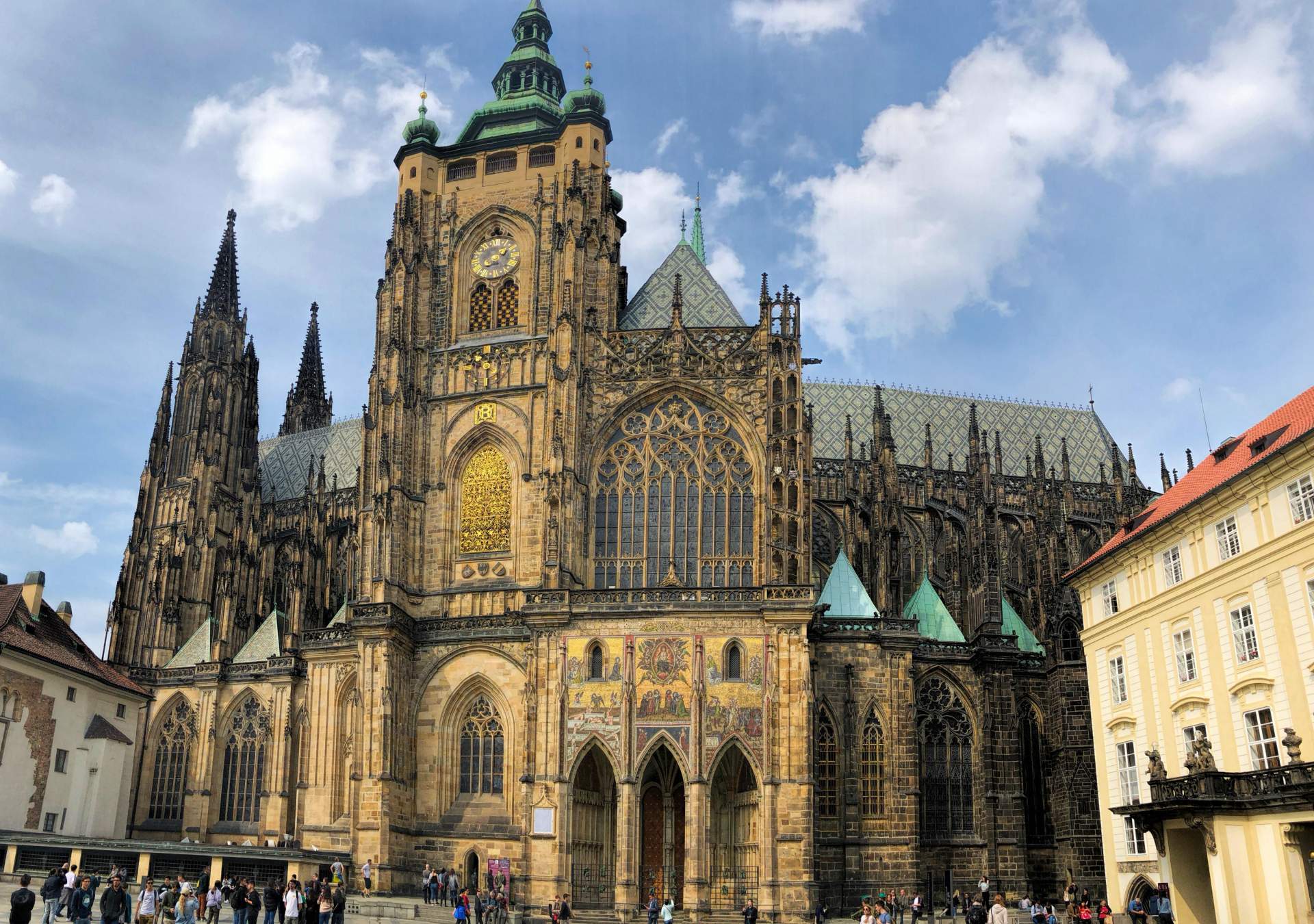 Busreis Tsjechië Bohemen - Praag St. Vituskathedraal ©Manfred Reinert from Pixabay