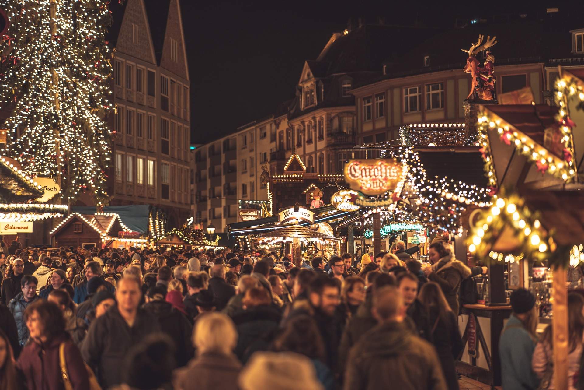 Bsureis minitrip kerstmarkten Frankfurt ©Chris Spencer-Payne from Pixabay