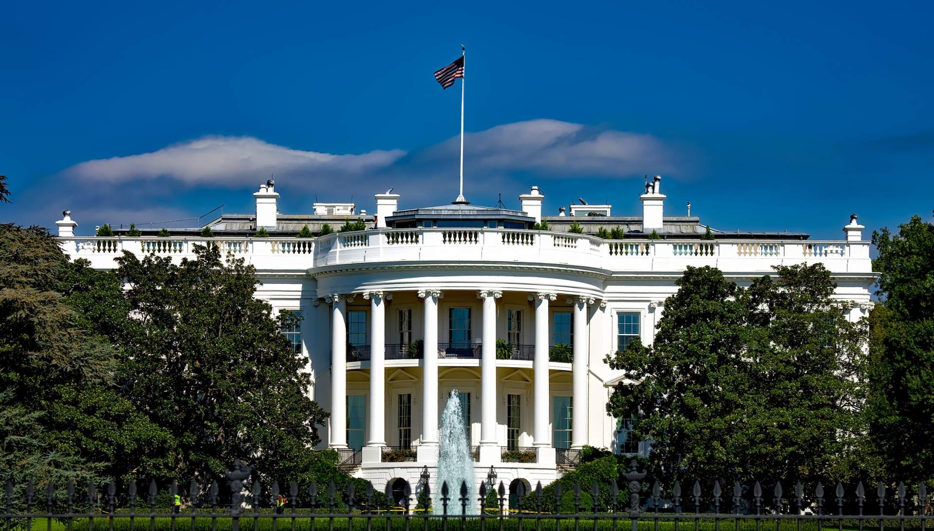 Busreis vliegvakantie Washington - The White House ©David Mark from Pixabay
