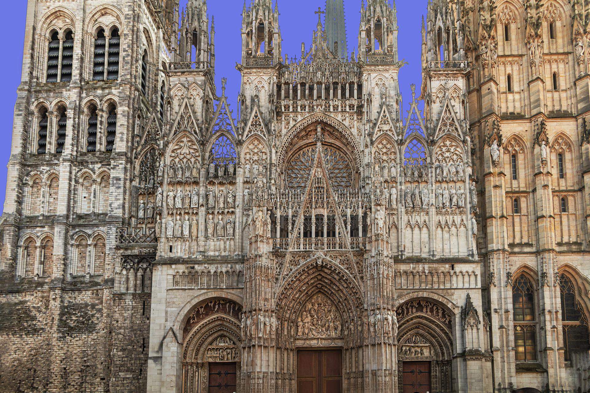 Busreis Normandië - Rouen ©edmondlafoto from Pixabay